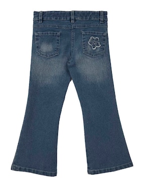 Jeans straight Ferrioni Kristin deslavado para bebé niña