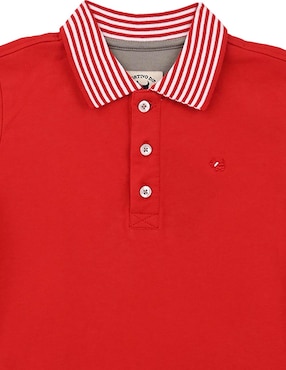 Playera tipo polo Ferrioni Namia de algodón para bebé niño