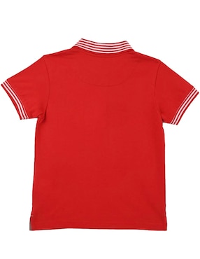 Playera tipo polo Ferrioni Namia de algodón para bebé niño