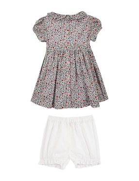 Vestido con calzón Ferrioni bunch para bebé niña