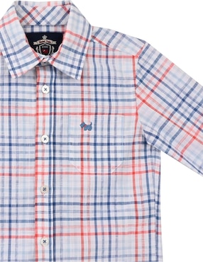 Camisa casual Ferrioni Lovari de algodón manga larga para bebé niño