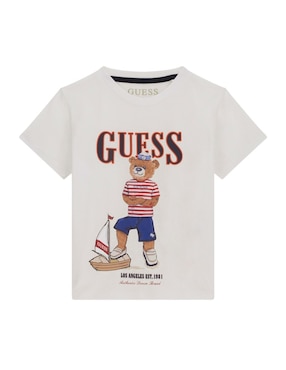 Playera Guess manga corta para bebé niño