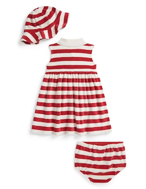Conjunto Polo de algodón para bebé niña