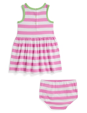 Vestido con calzón Polo para bebé niña