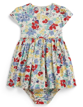 Vestido Polo manga regular para bebé niña