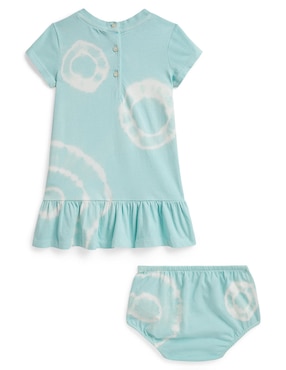 Vestido Polo manga regular para bebé niña