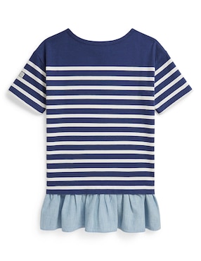 Vestido Polo manga regular para bebé niña