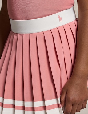 Falda short Polo para bebé niña