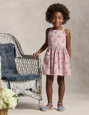 Vestido Polo sin manga para bebé niña