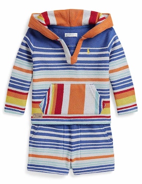 Conjunto casual Polo de algodón para bebé niño