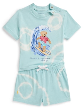 Conjunto casual Polo de algodón para bebé niño