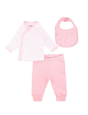 Conjunto Baby Creysi De Algodón Infantil Unisex 3 Piezas