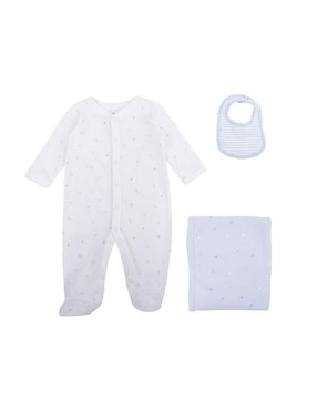 Conjunto Baby Creysi De Algodón Para Bebé Niño 3 Piezas