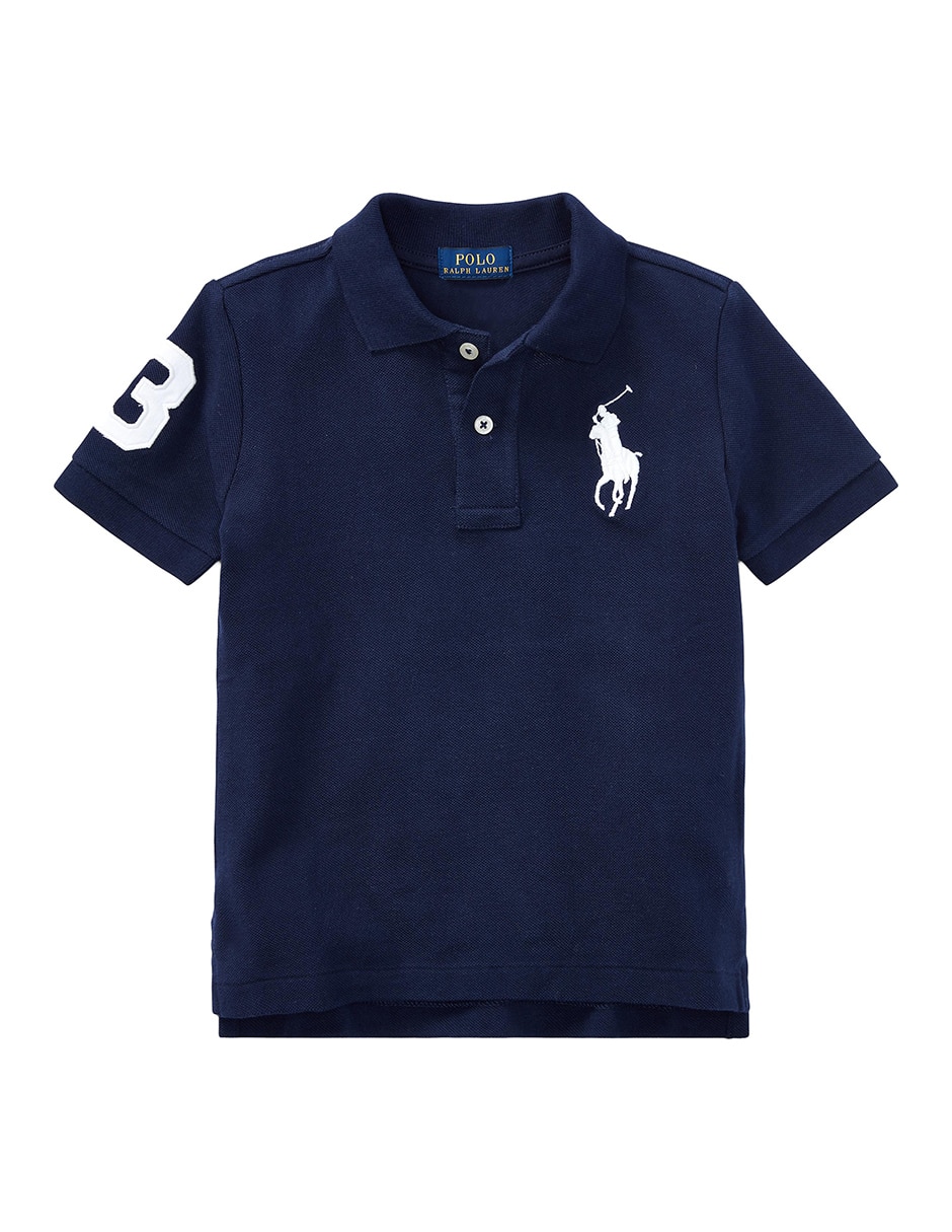Playera tipo Polo Ralph Lauren de algodón para niño