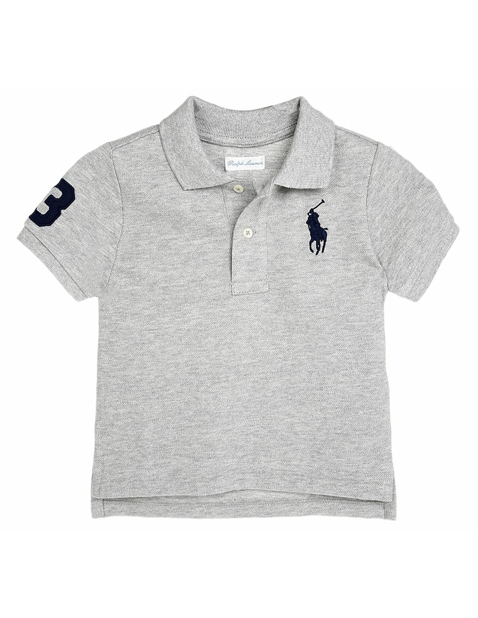 Playera Ralph Lauren de algodón para bebé niño Playera Ralph Lauren de algodón para bebé niño