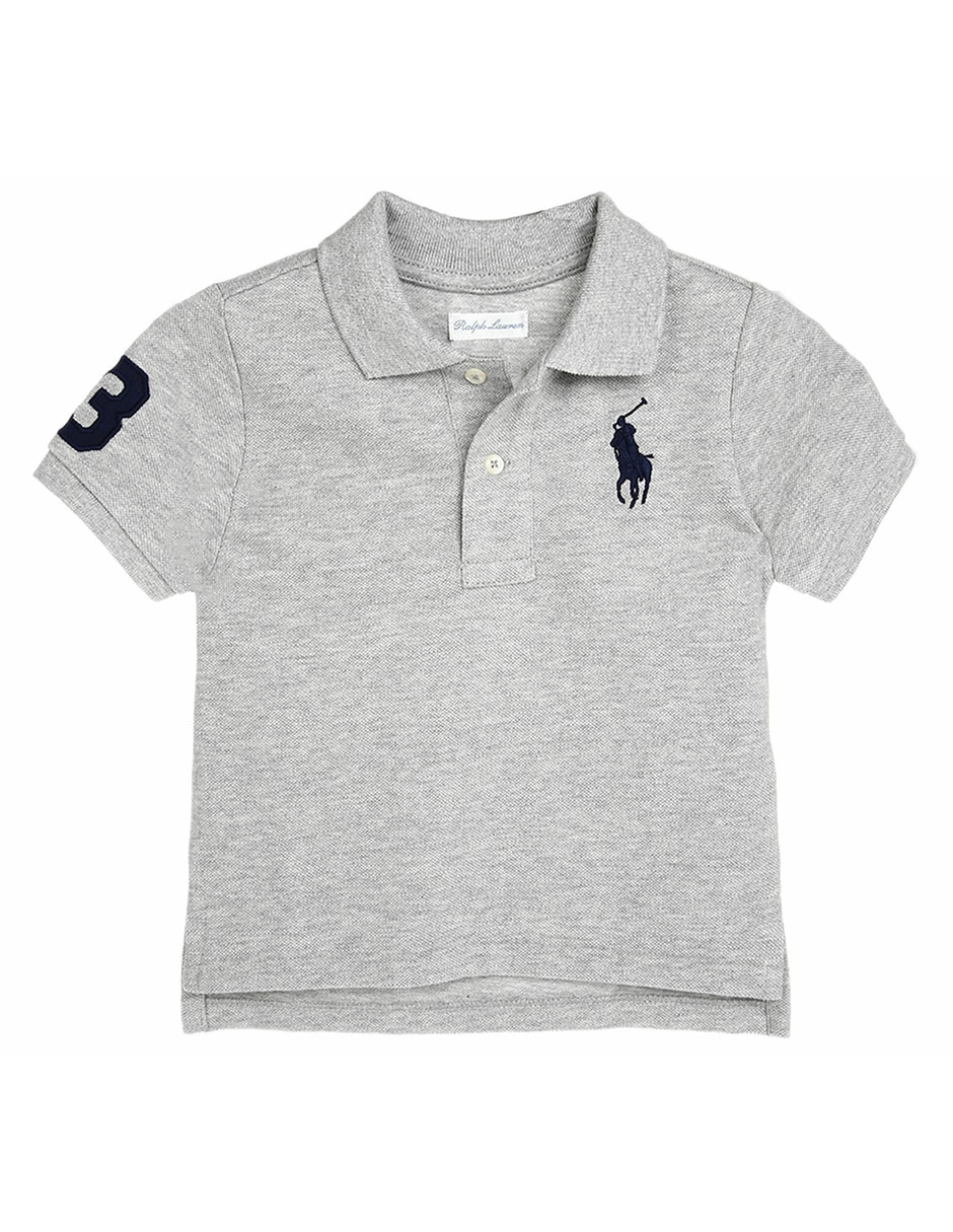 Playera Ralph Lauren de algodón para bebé niño Playera Ralph Lauren de algodón para bebé niño