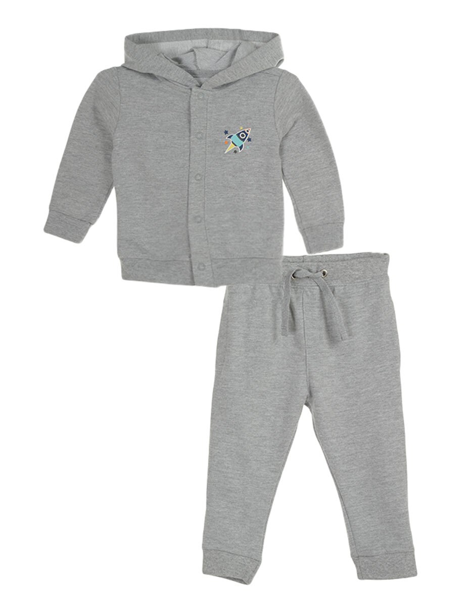 Conjunto pants regular Bolo con jareta para bebé niño