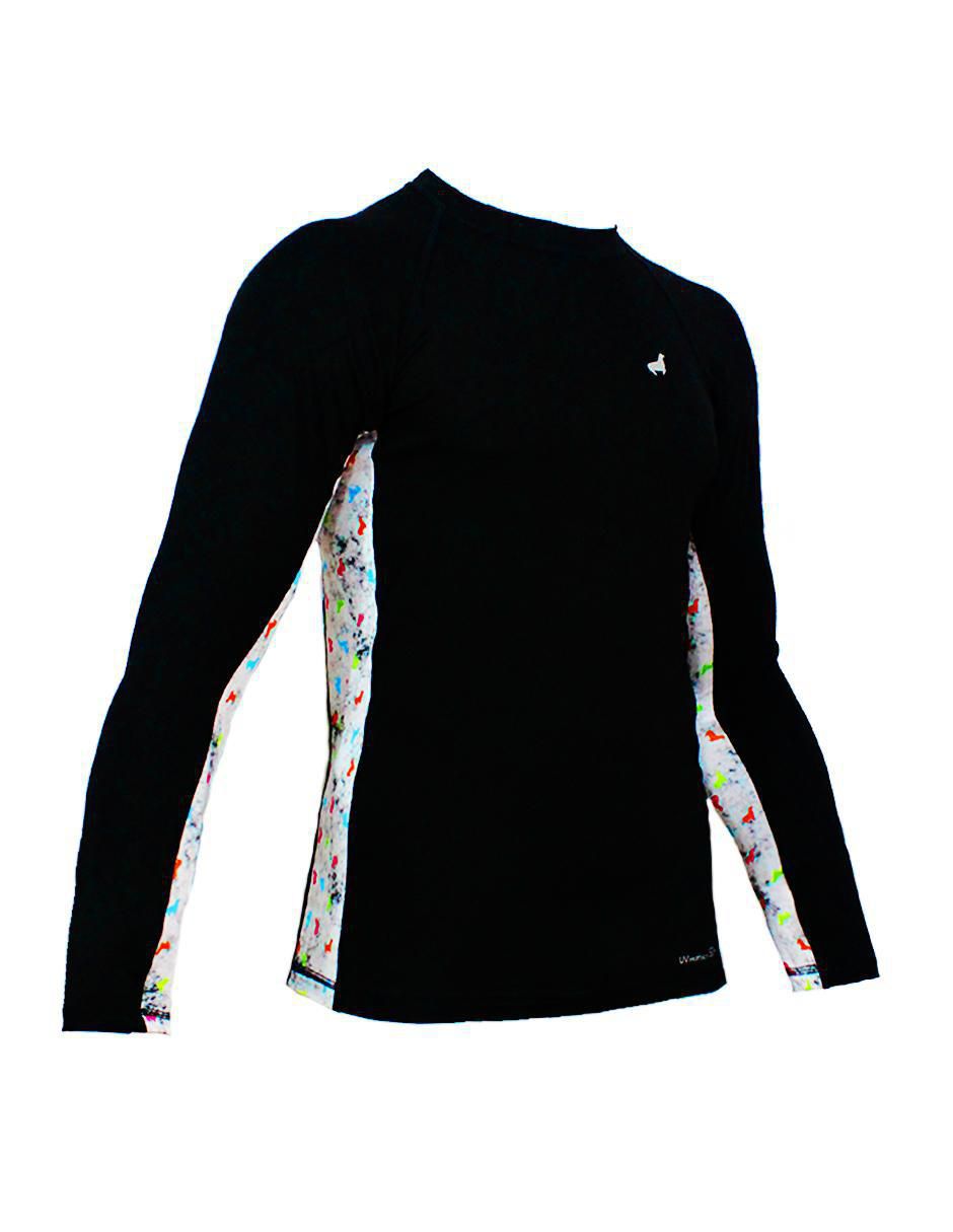 Rashguard estampado logo para niña 2