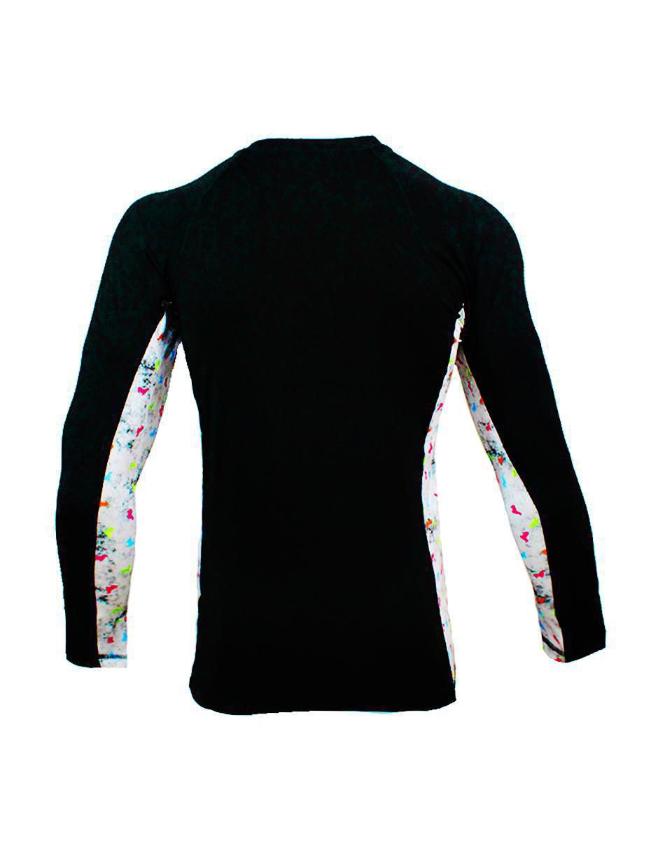 Rashguard estampado logo para niña 4