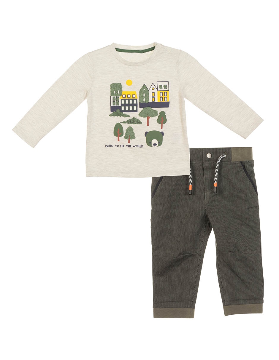 Conjunto de algodón para niño 1