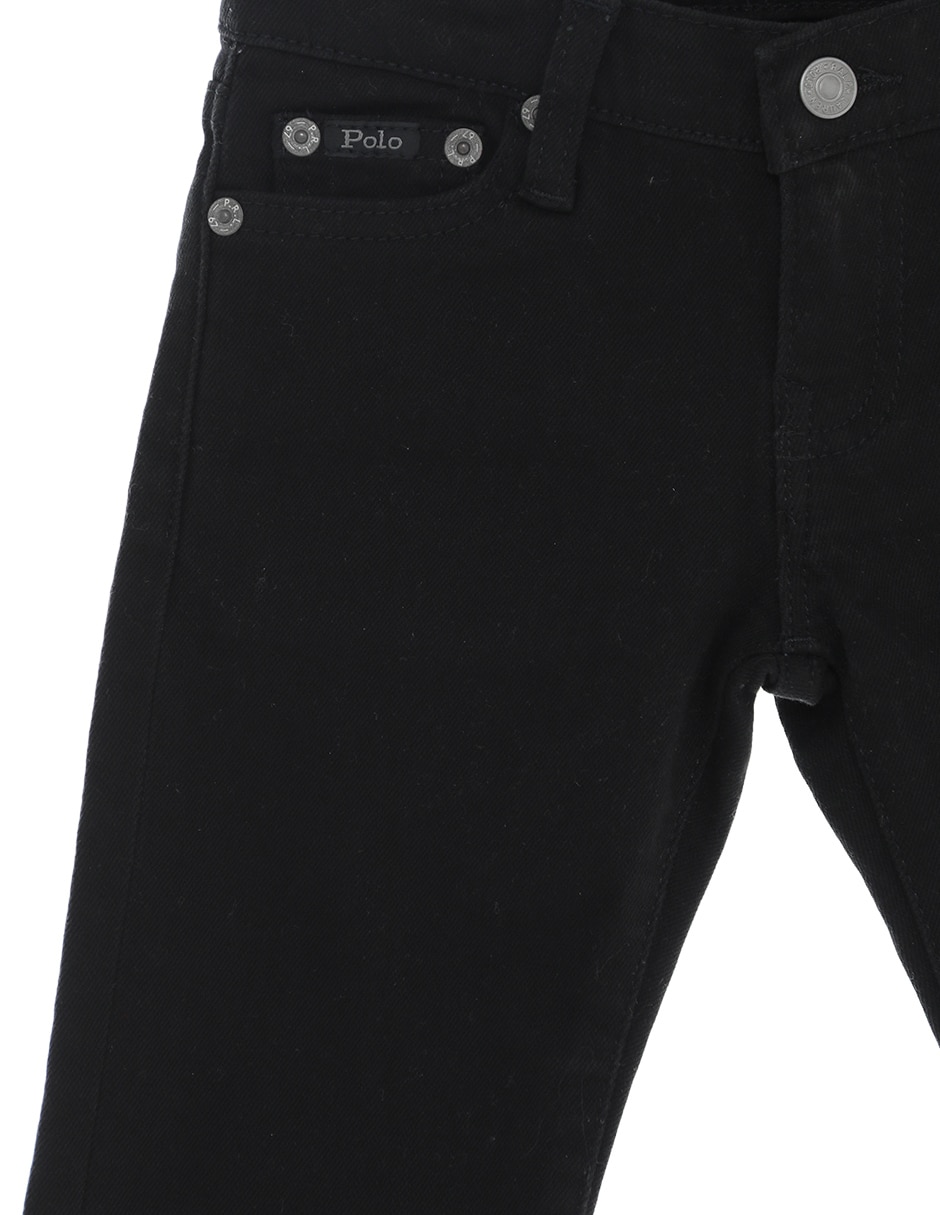 Jeans straight Ralph Lauren lavado obscuro para niño 4