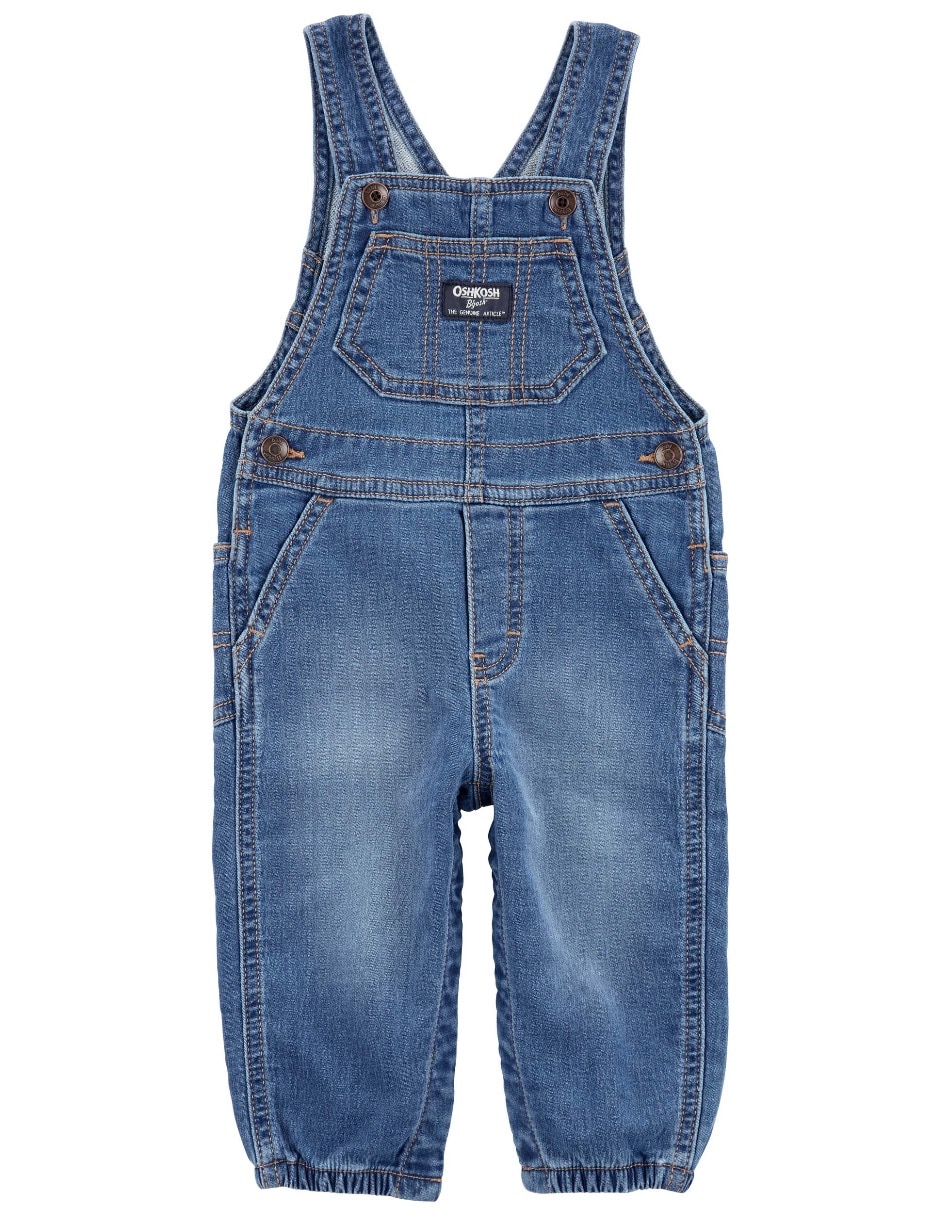 Overol pantalon Oshkosh de algodon para bebe nino