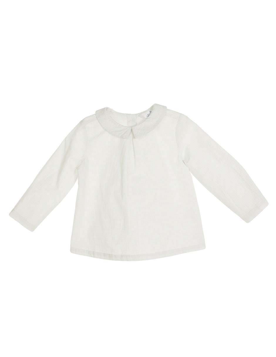 Camisa casual de algodón manga larga para niño Camisa casual de algodón manga larga para niño