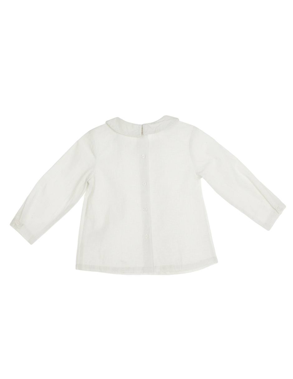 Camisa casual de algodón manga larga para niño 2
