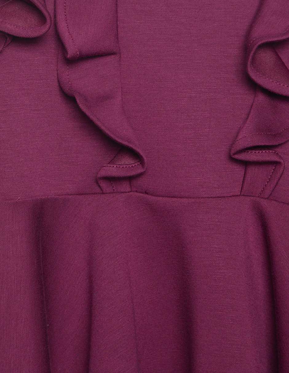 Vestido manga regular para bebé niña 3