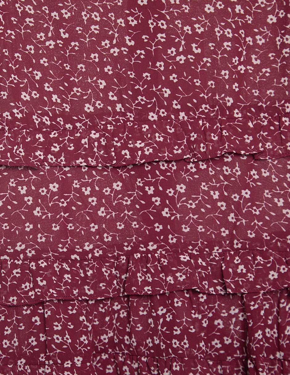 Vestido manga regular para niña 3