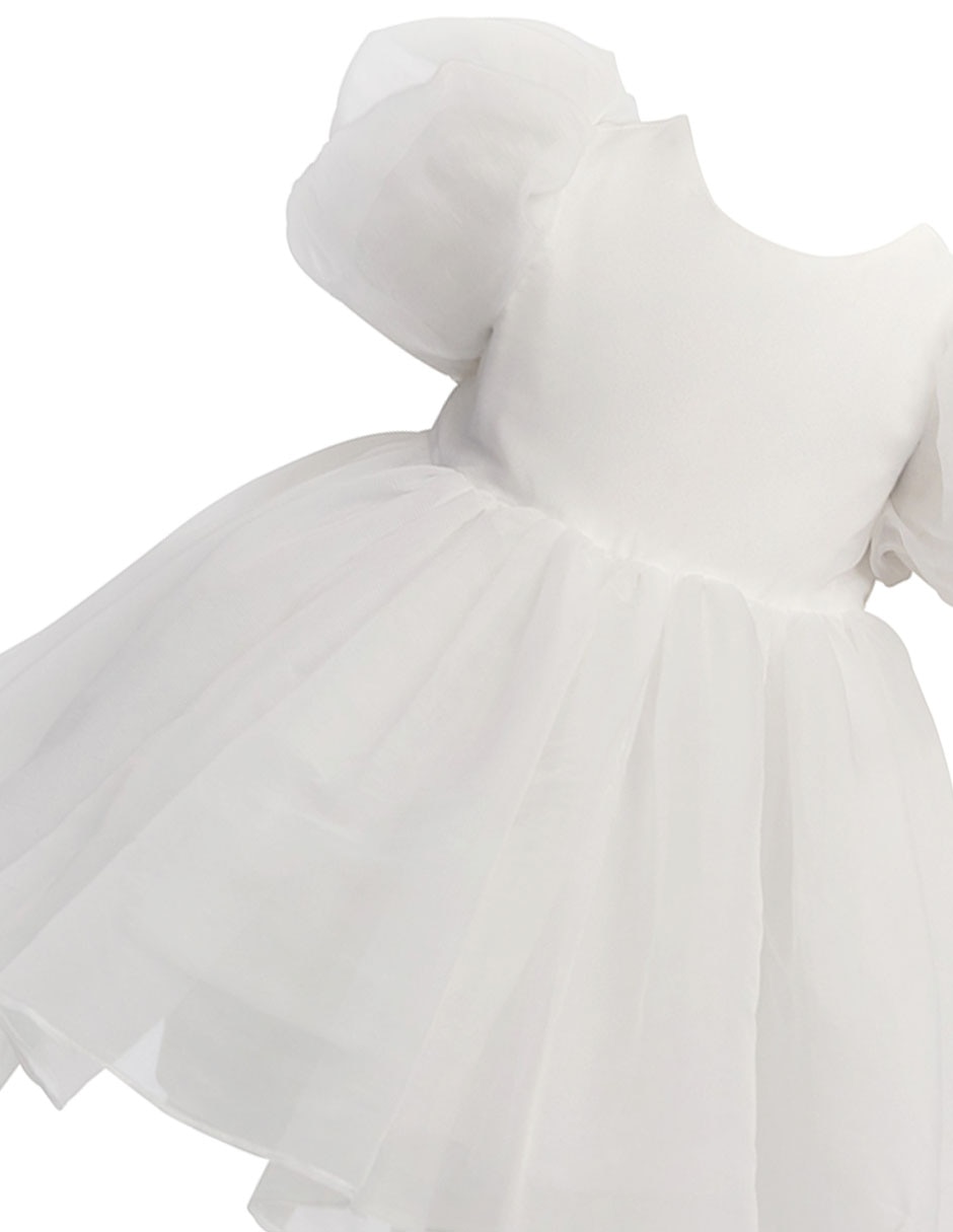 Vestido manga globo para bebé niña 2