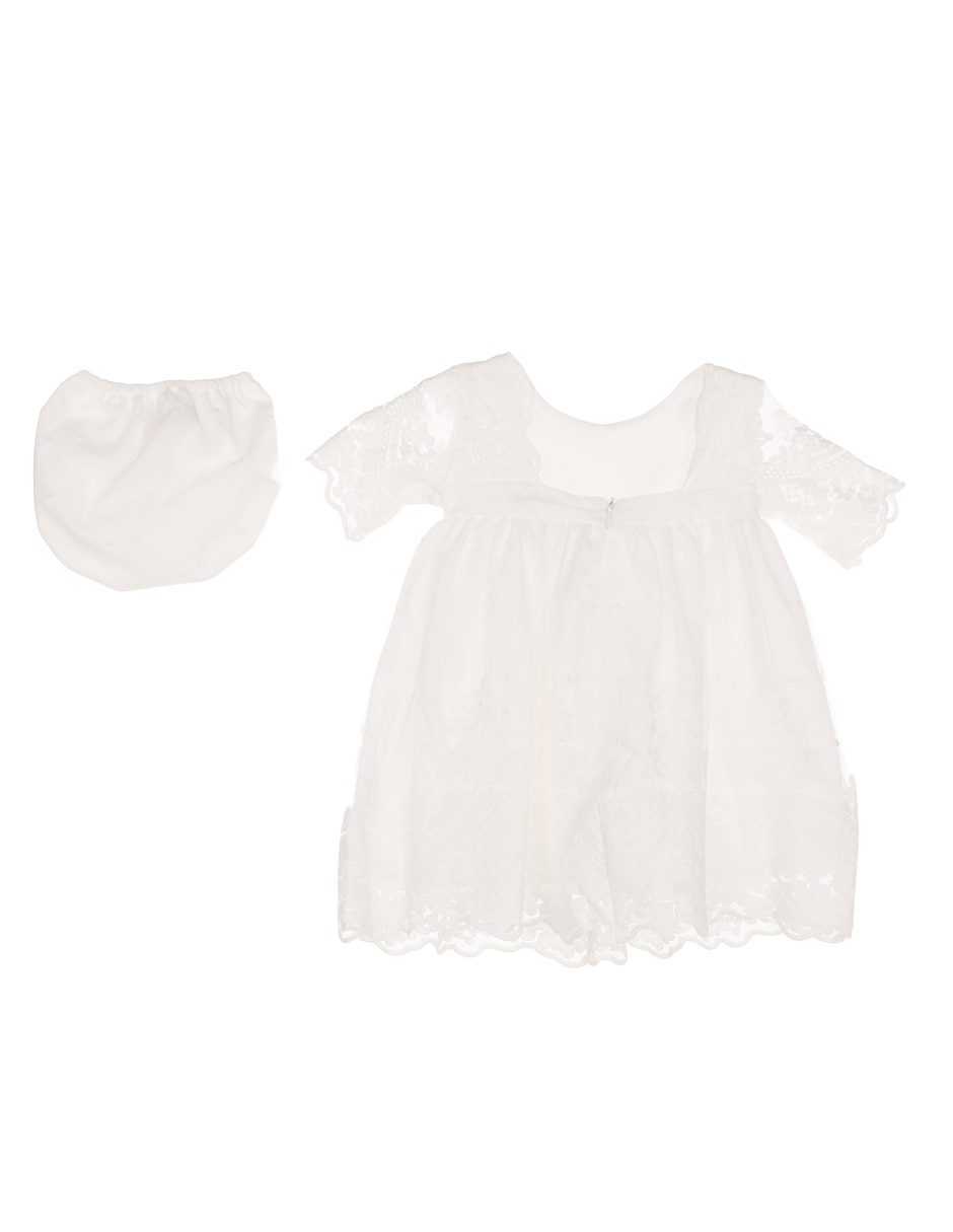Vestido blusón manga regular para bebé niña 2