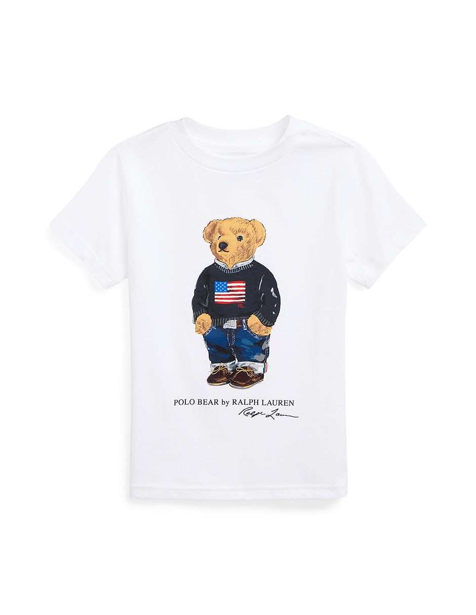 Camiseta oso ralph lauren niño sale