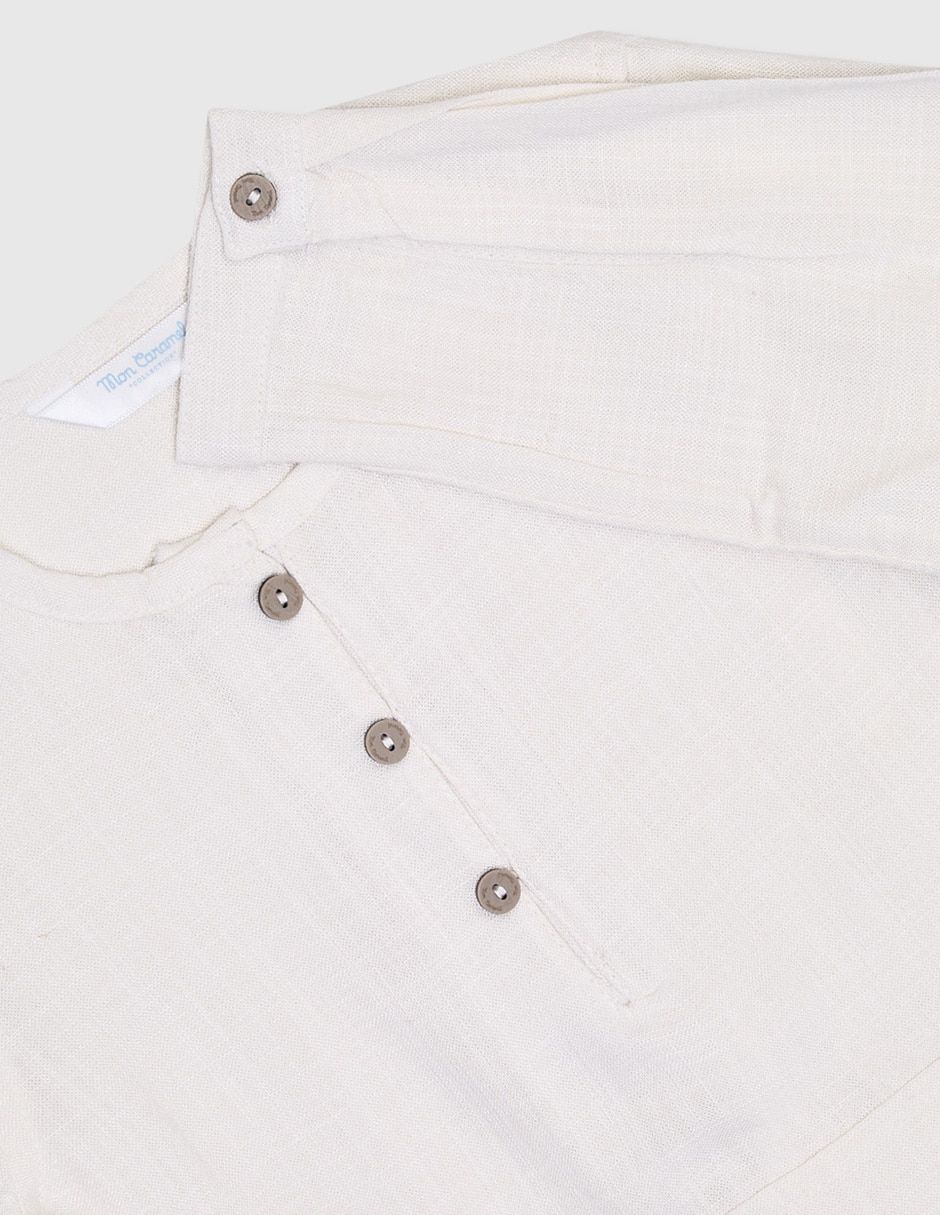 Camisa casual manga larga para niño 3