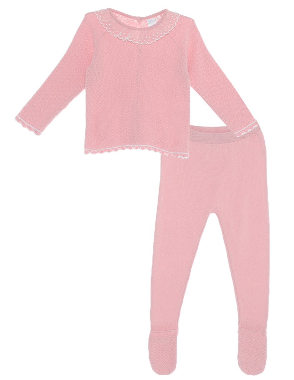 Conjunto de algodón para bebé niña