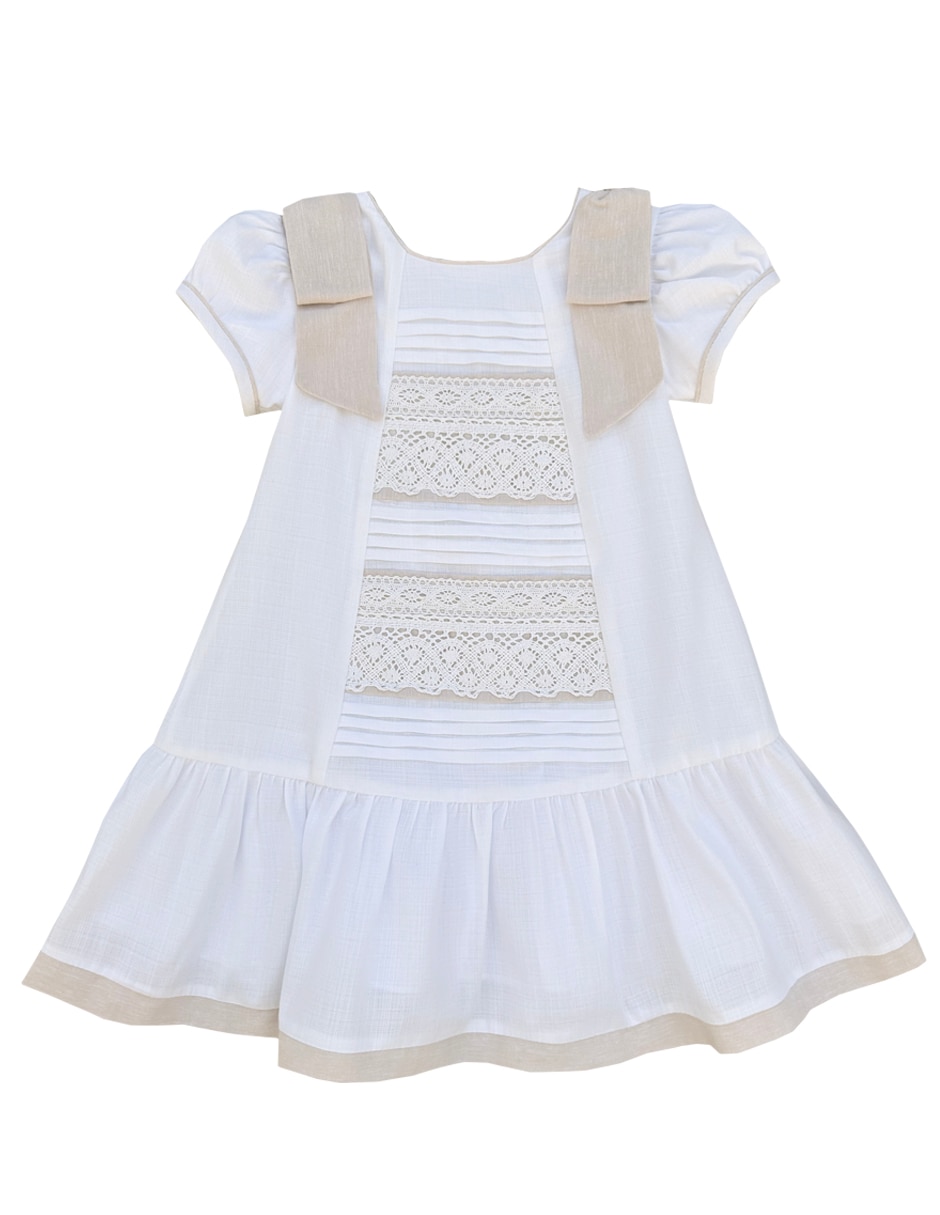 Vestido Nina Carol's manga regular para bebé niña Liverpool