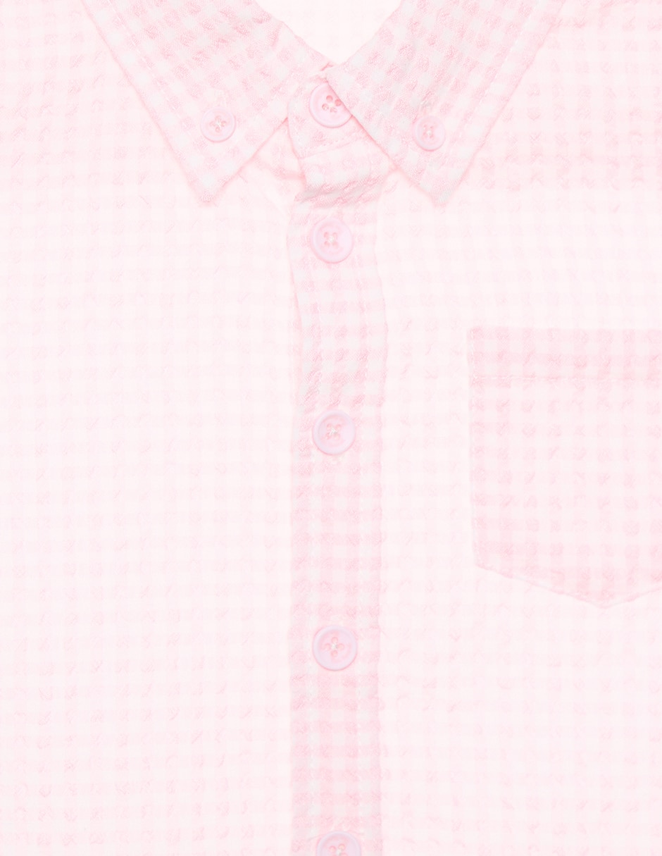 Camisa casual de algodón manga corta para bebé niño 3