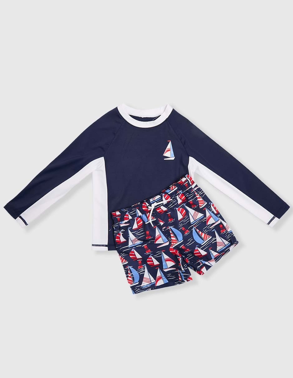 Traje de baño short para bebé Traje de baño short para bebé