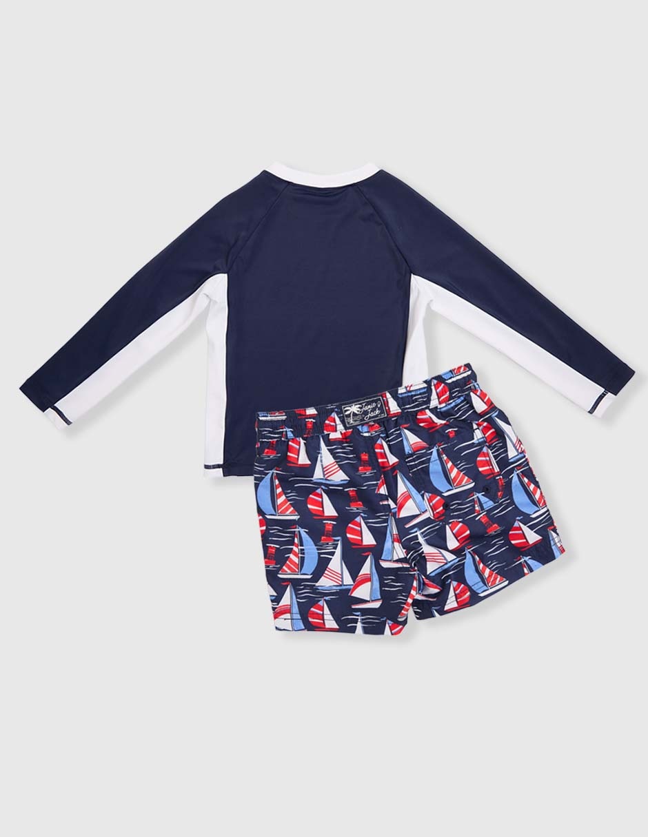 Traje de baño short para bebé 2