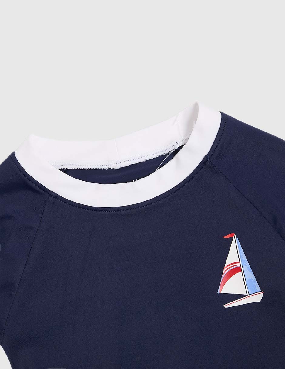 Traje de baño short para bebé 4