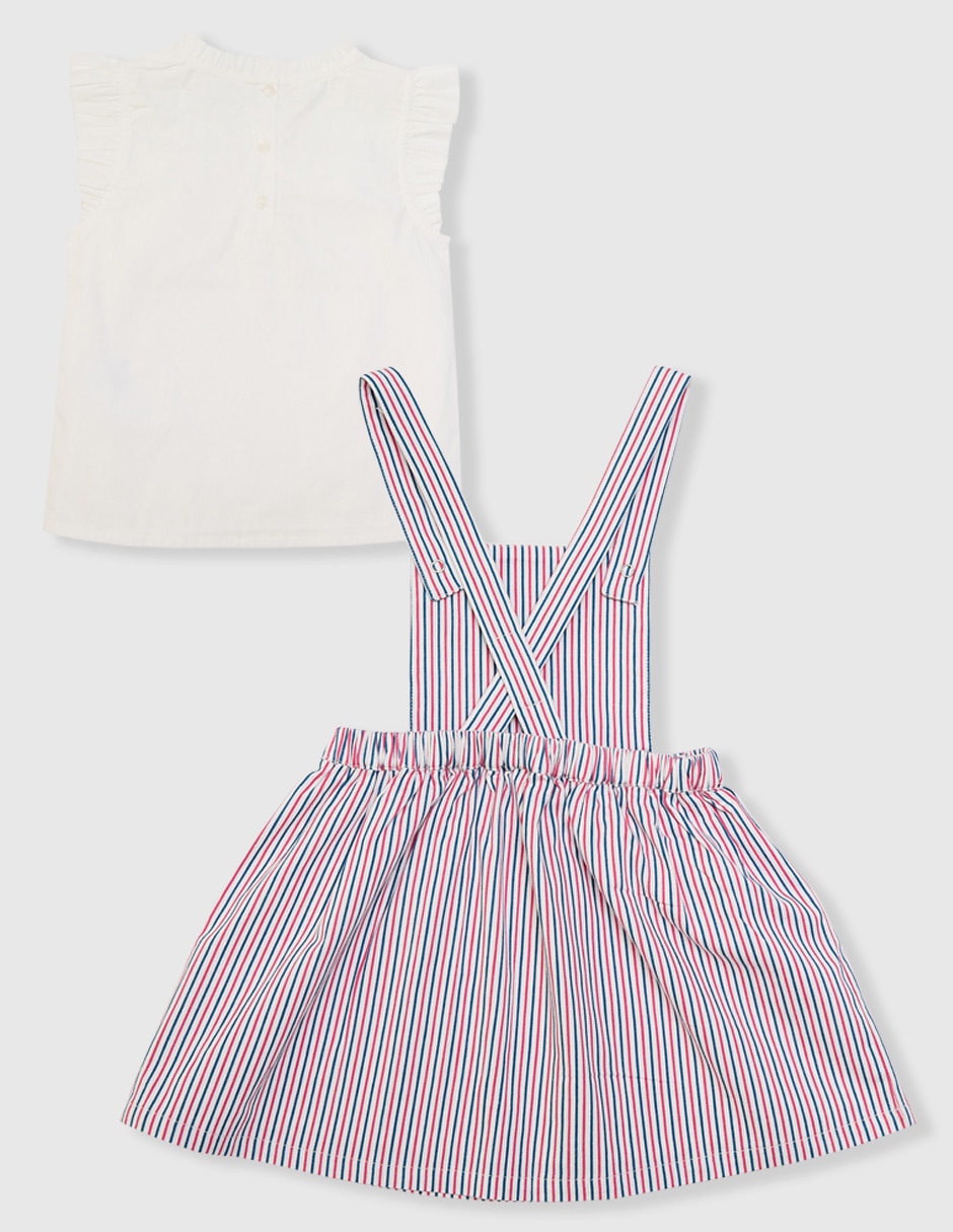 Conjunto de algodón para bebé niña 2