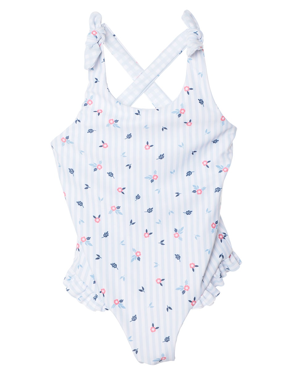 Traje de baño completo para niña Traje de baño completo para niña