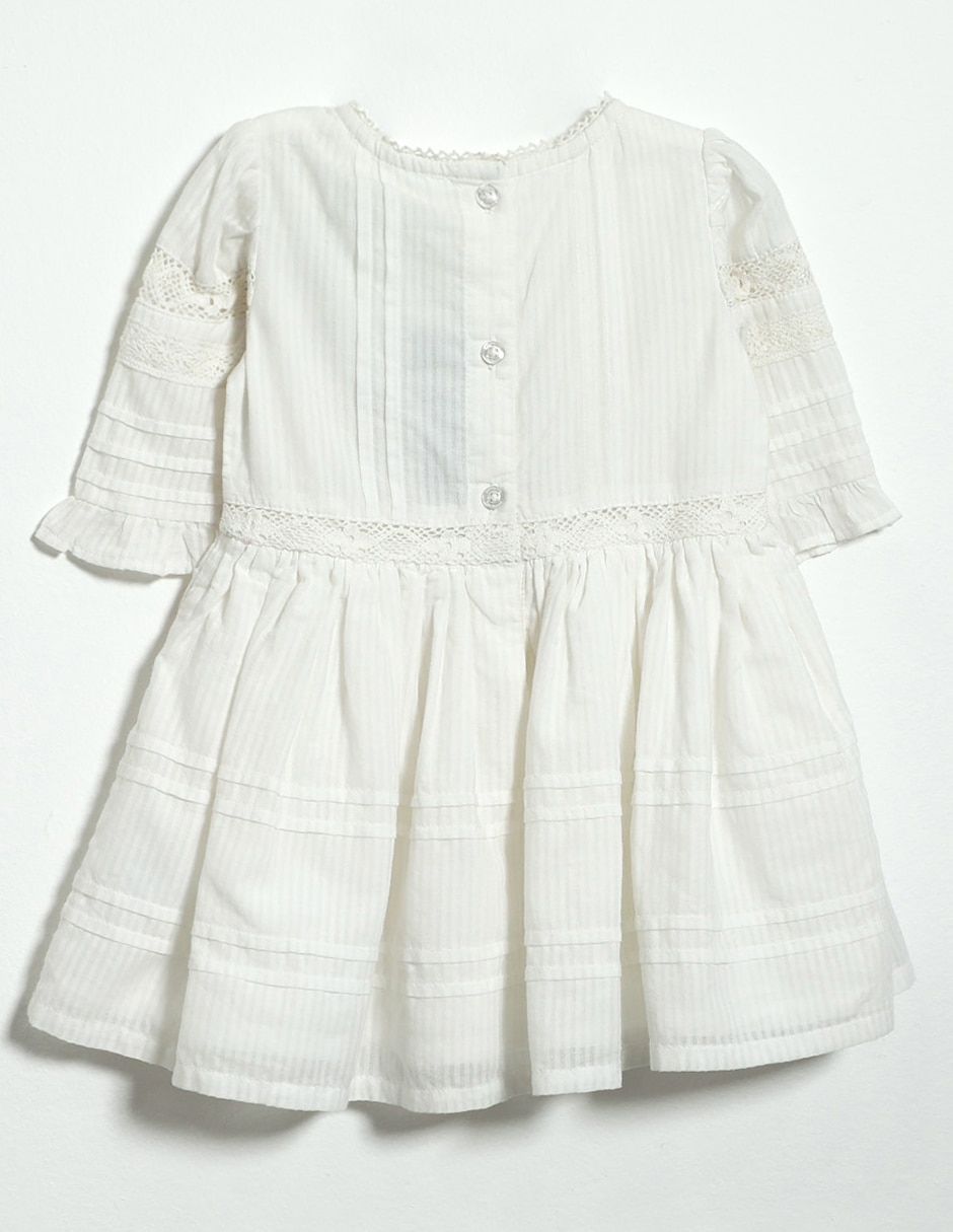 Vestido manga regular para bebé niña 2