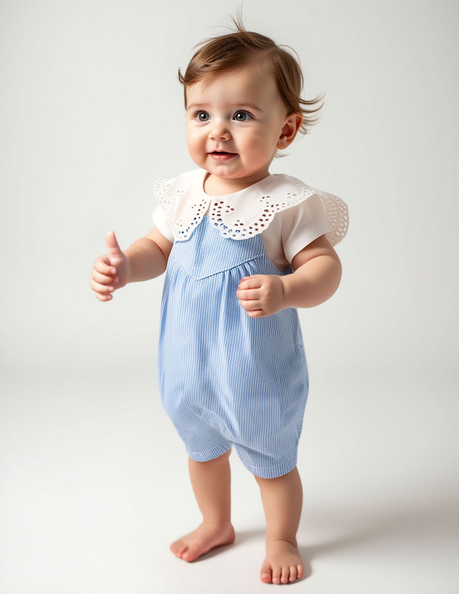 Conjunto de algodón para niña 1