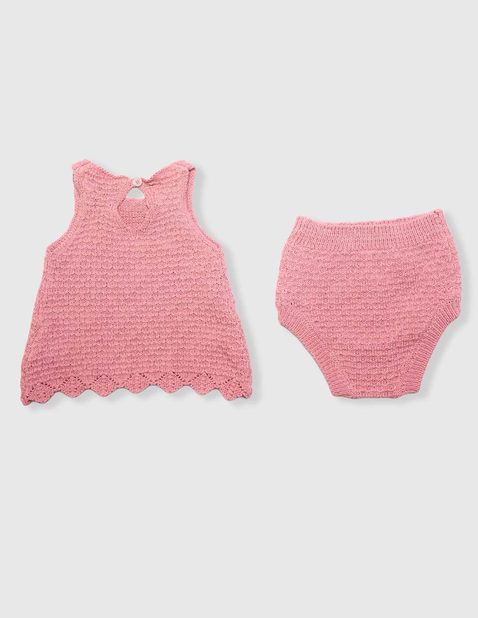 Conjunto de algodón para bebé niña 2