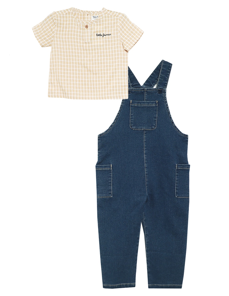 Conjunto de algodón para niño