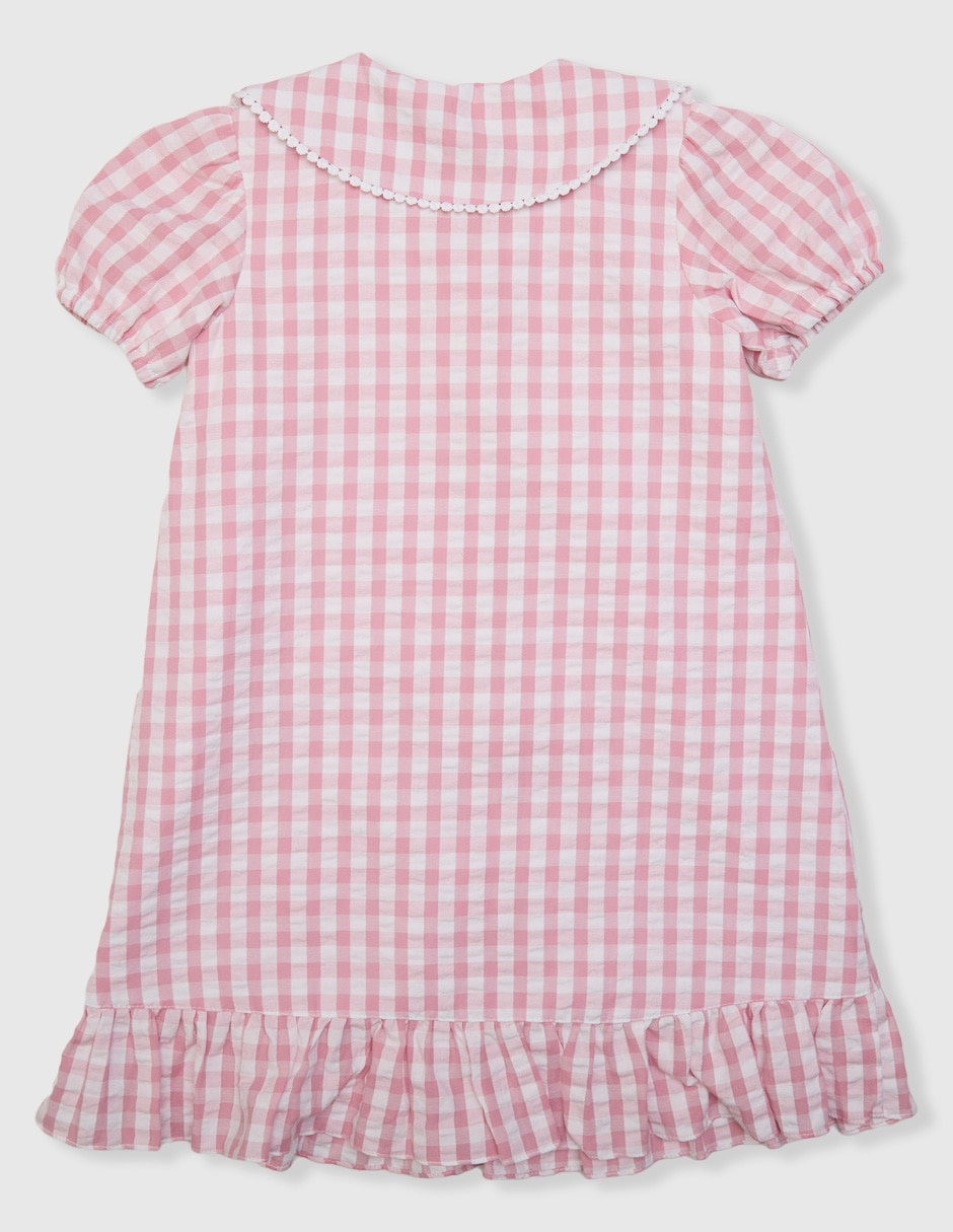 Vestido manga globo para niña 2