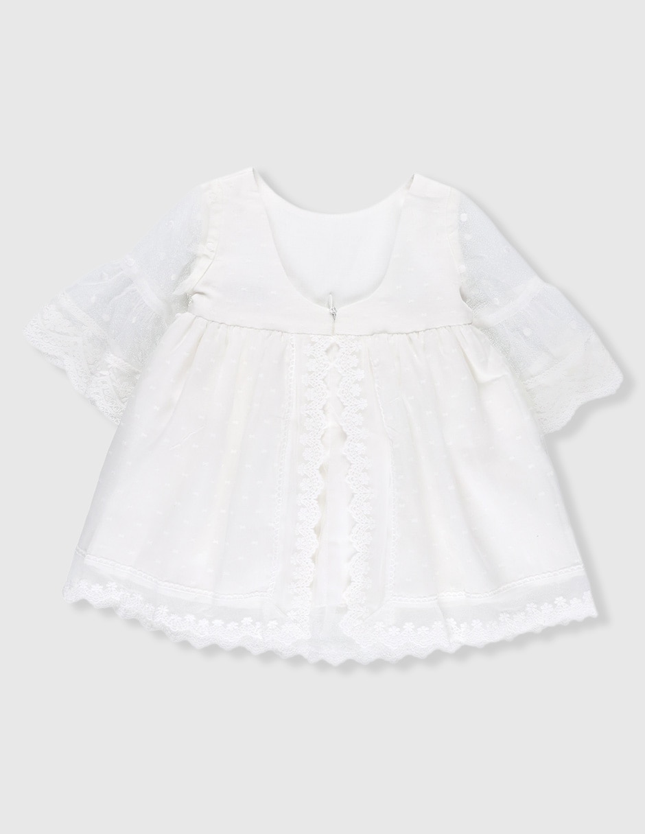 Vestido La Ormiga manga 3/4 para bebé niña 2