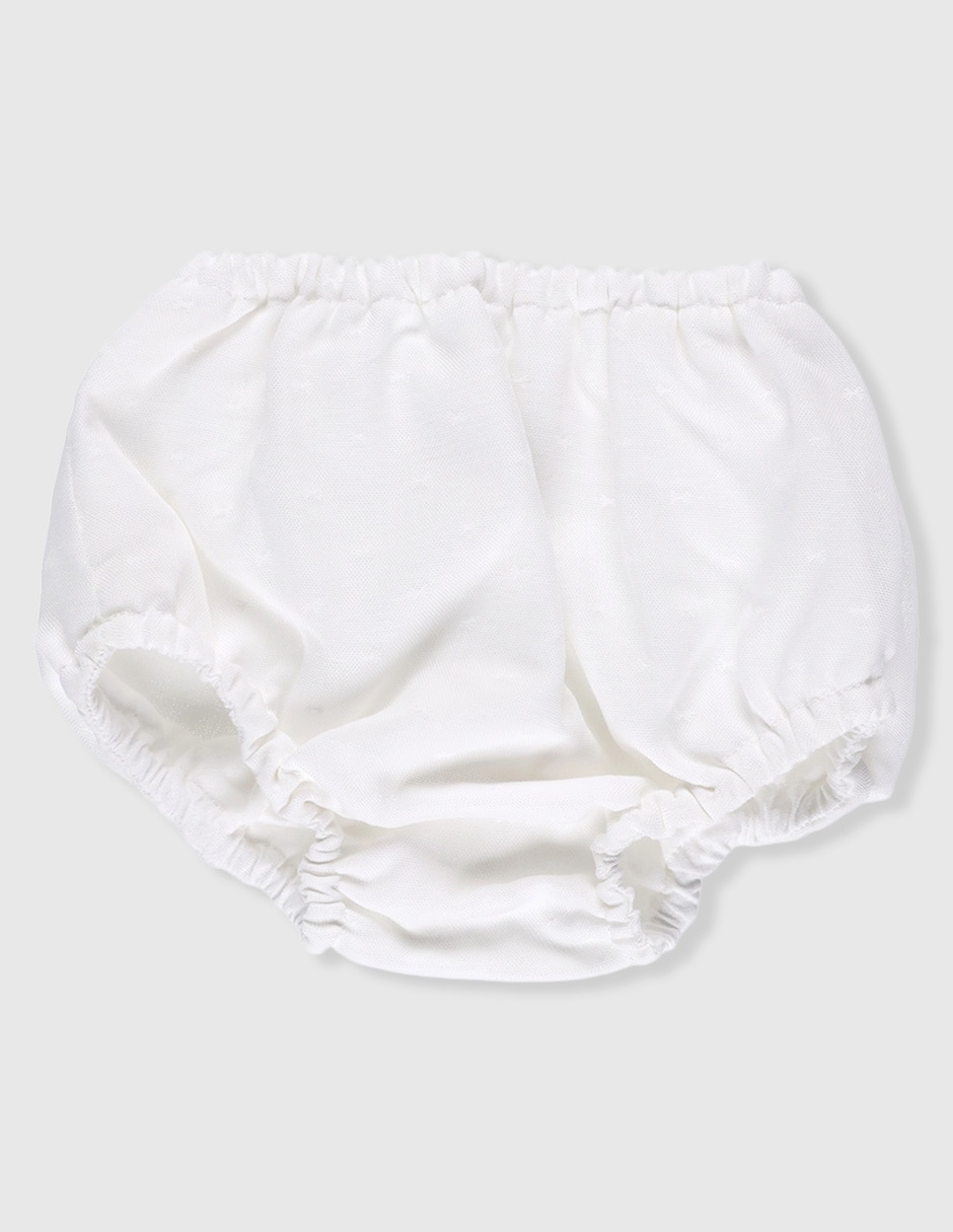 Vestido manga volantes para bebé niña 4