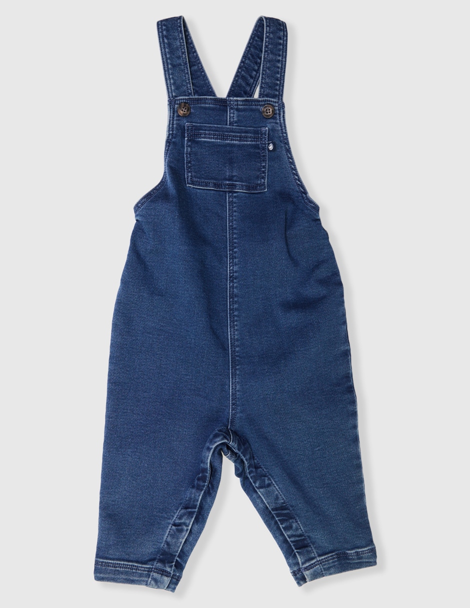 Overol pantalón de mezclilla para bebé niño Overol pantalón de mezclilla para bebé niño